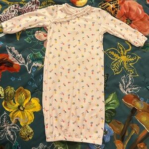 Angel Dear Pink Baby Gown Little Beets Size 0-3 Months Like New